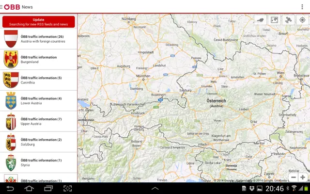 ÖBB Scotty android App screenshot 2