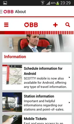 ÖBB Scotty android App screenshot 5