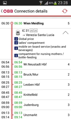 ÖBB Scotty android App screenshot 8